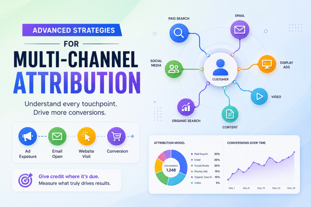 Advanced multi-channel marketing attribution
