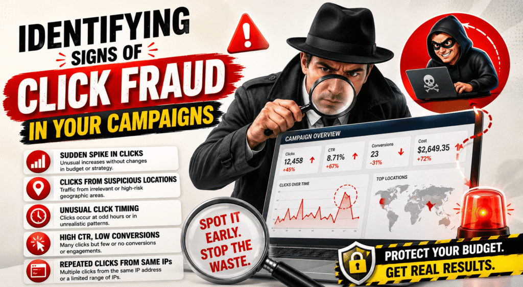 Detecting click fraud in campaigns