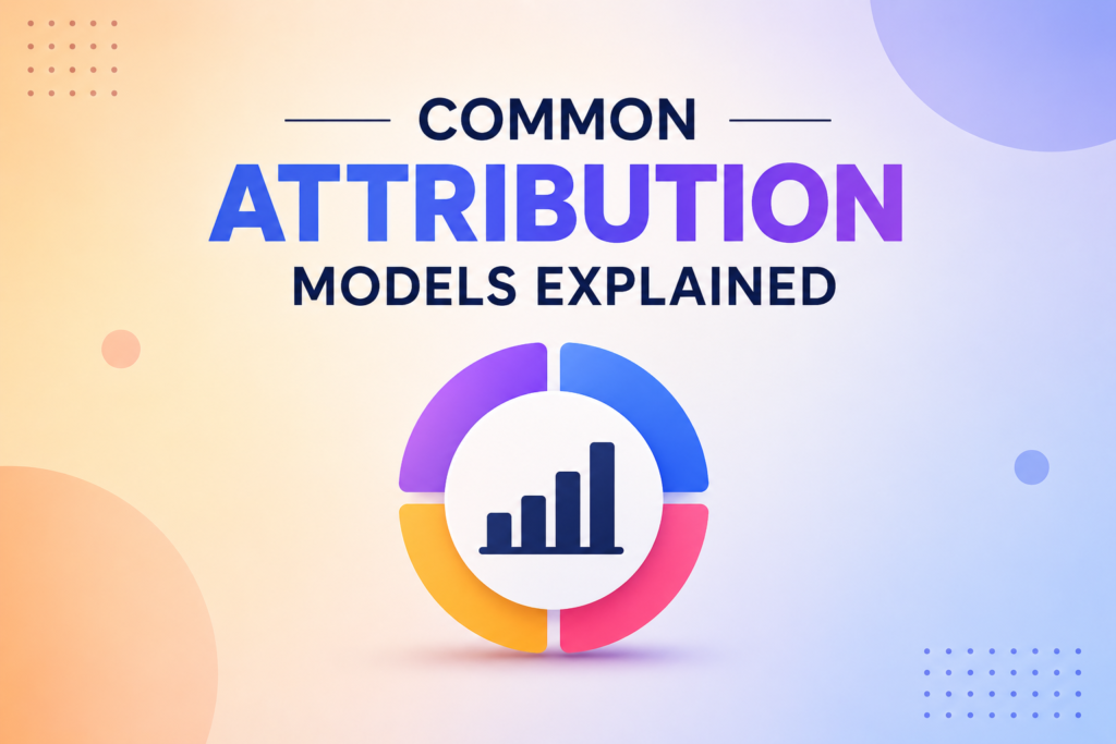 Attribution models explained infographic