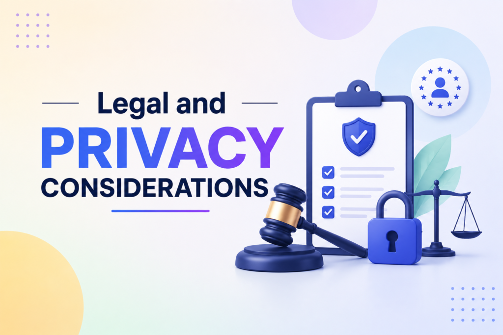 Legal and privacy considerations explained