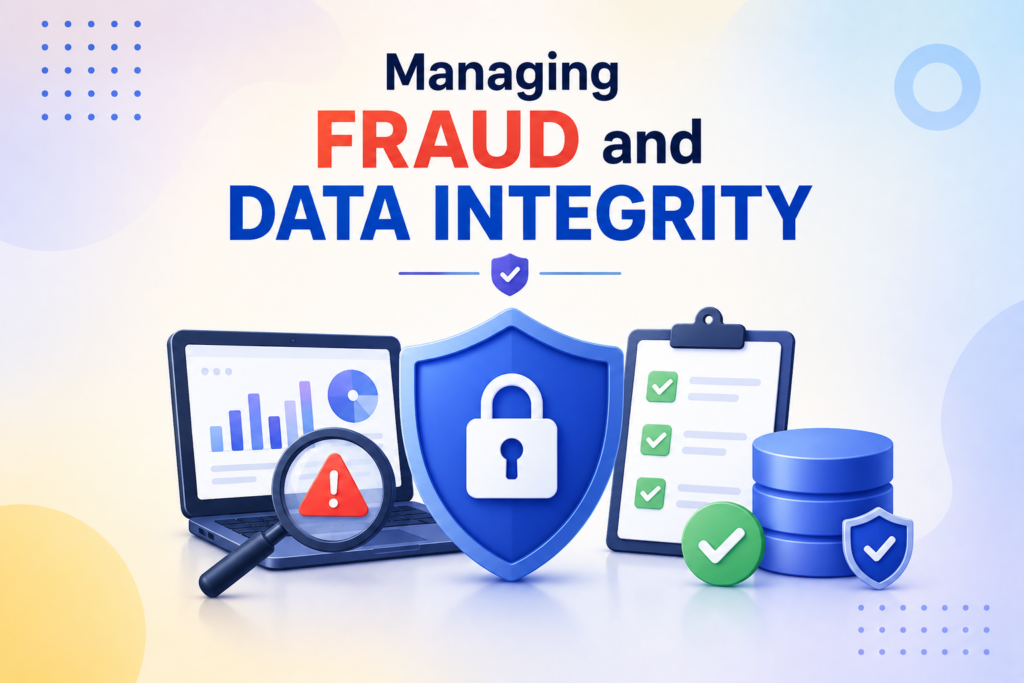Managing fraud and data integrity