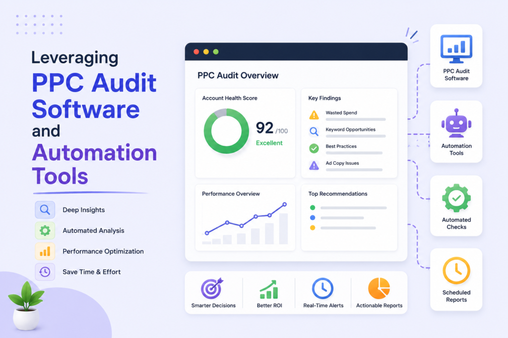 PPC audit and automation dashboard