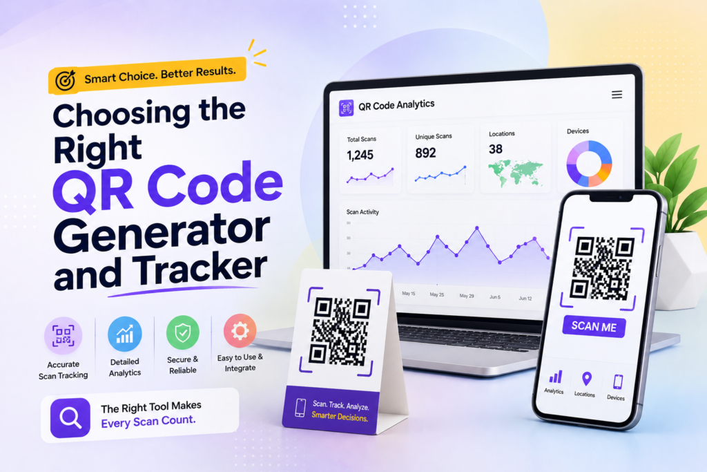 qr code generator and tracker