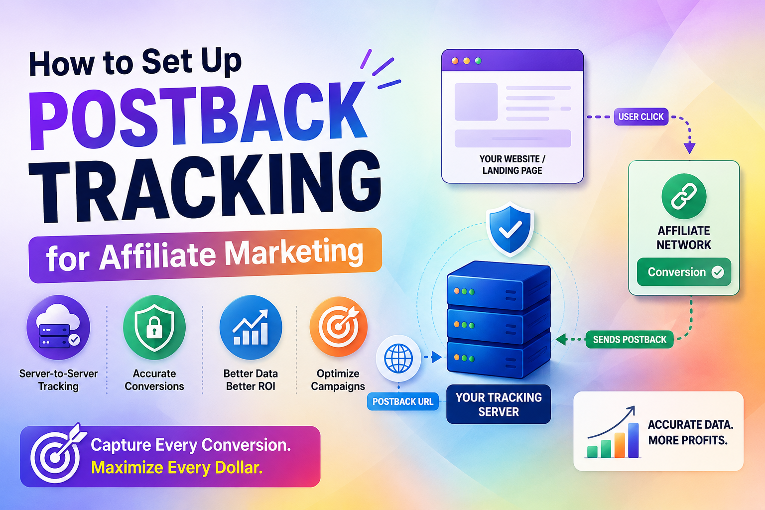Postback tracking for affiliate marketing