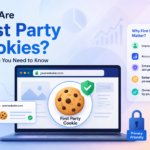 What are first party cookies?