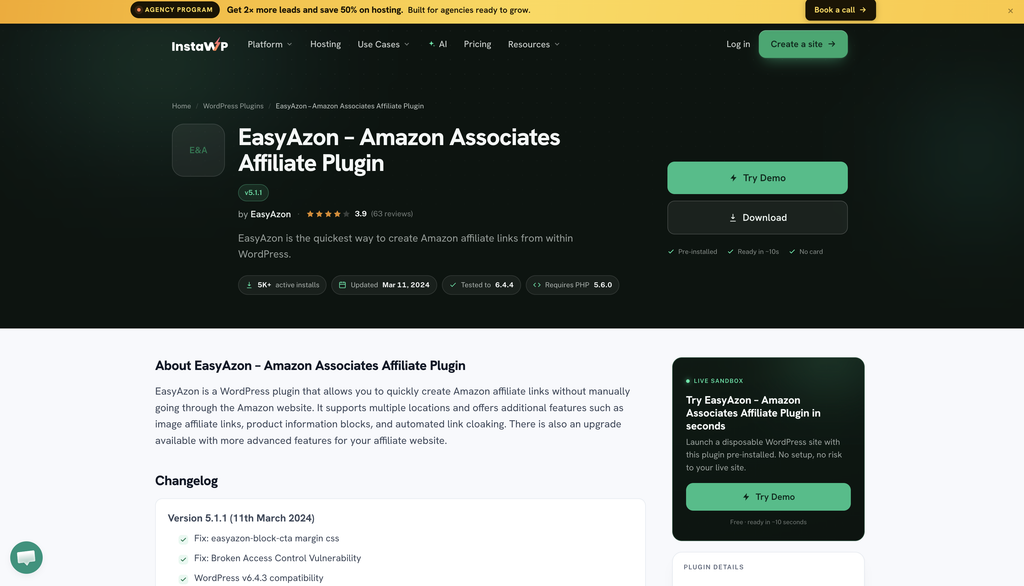 best wordpress affiliate link plugin 2026